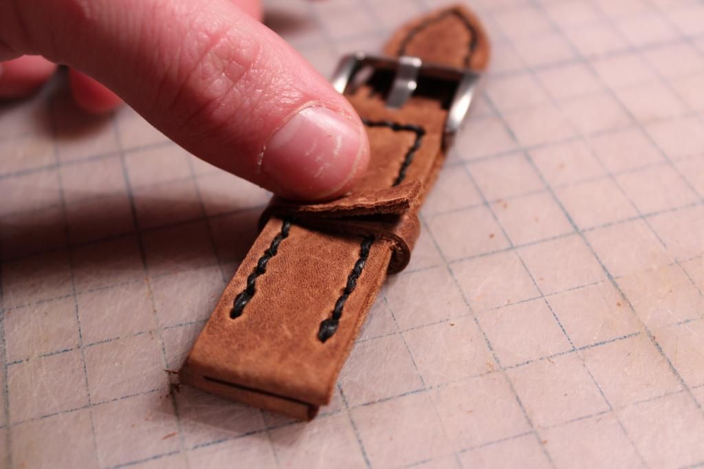 How to Make a Watch Strap, Few Tools Required (LOTS of Pictures